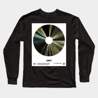 minimal_1917 Warp Barcode Movie Long Sleeve T-Shirt